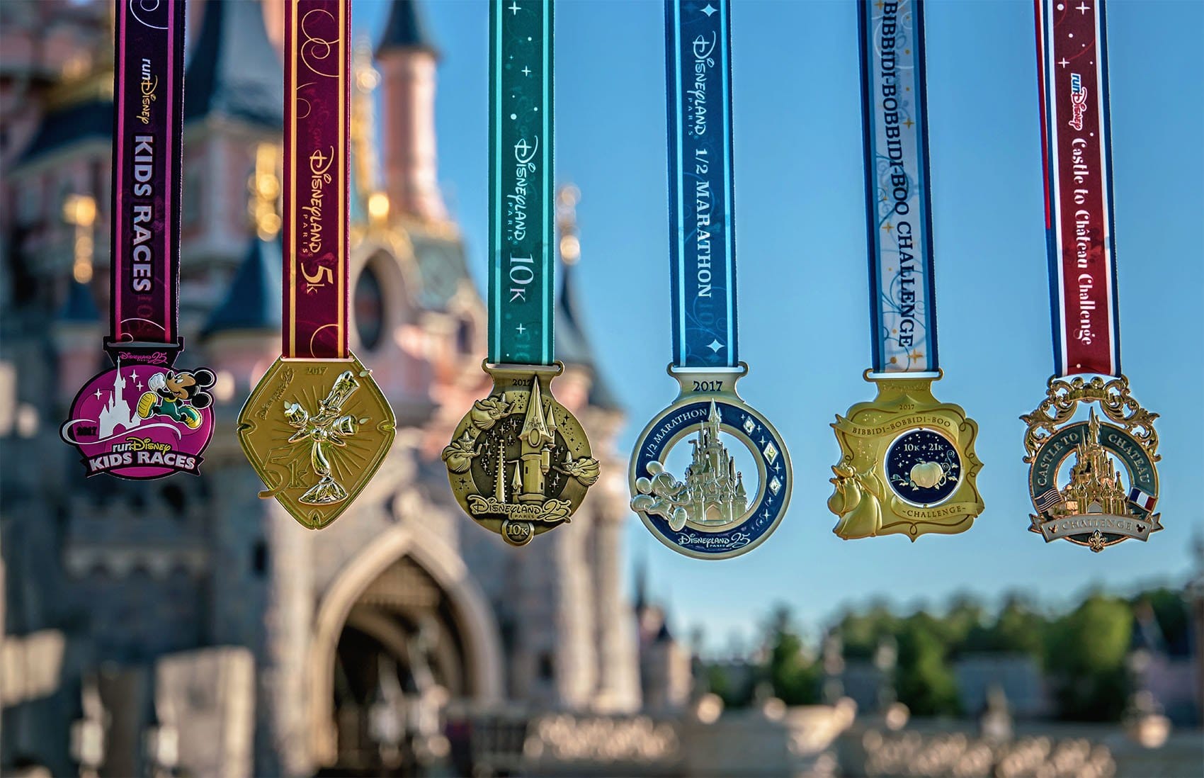 Medals runDisney Disneyland Paris 2017 revealed - Travel to the Magic