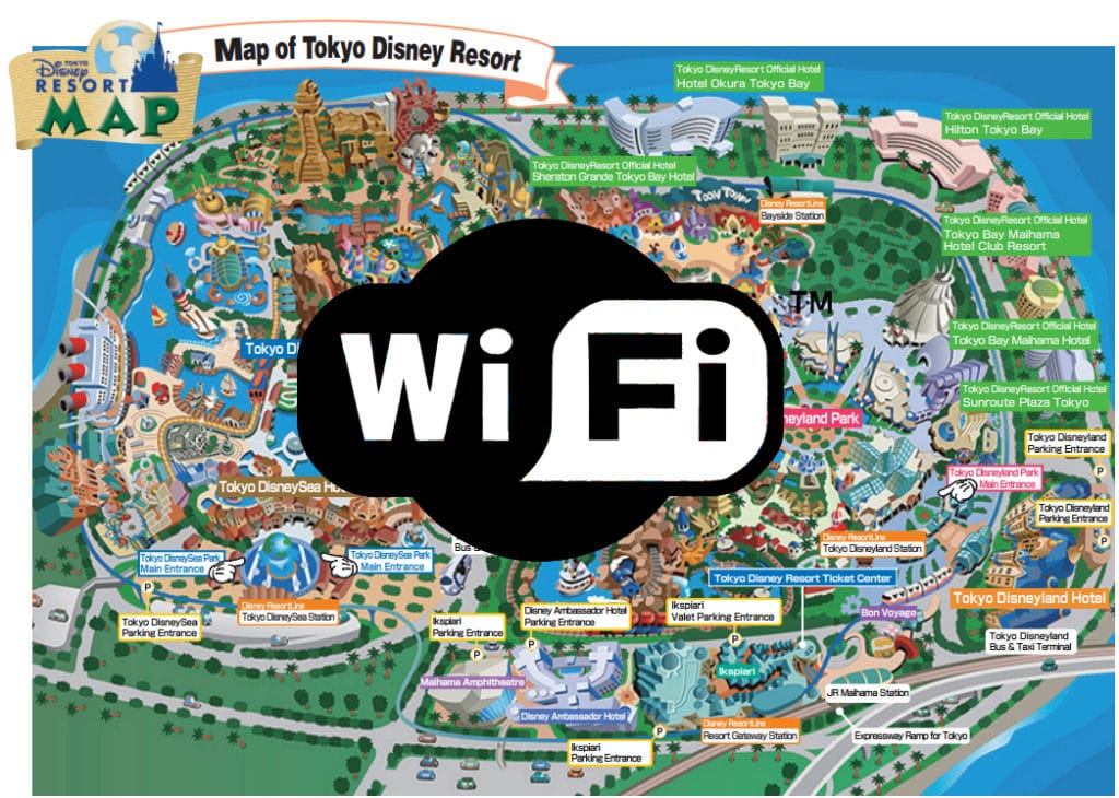 Wi Fi At Tokyo Disney Resort Travel To The Magic Disney Parks Travel Guide