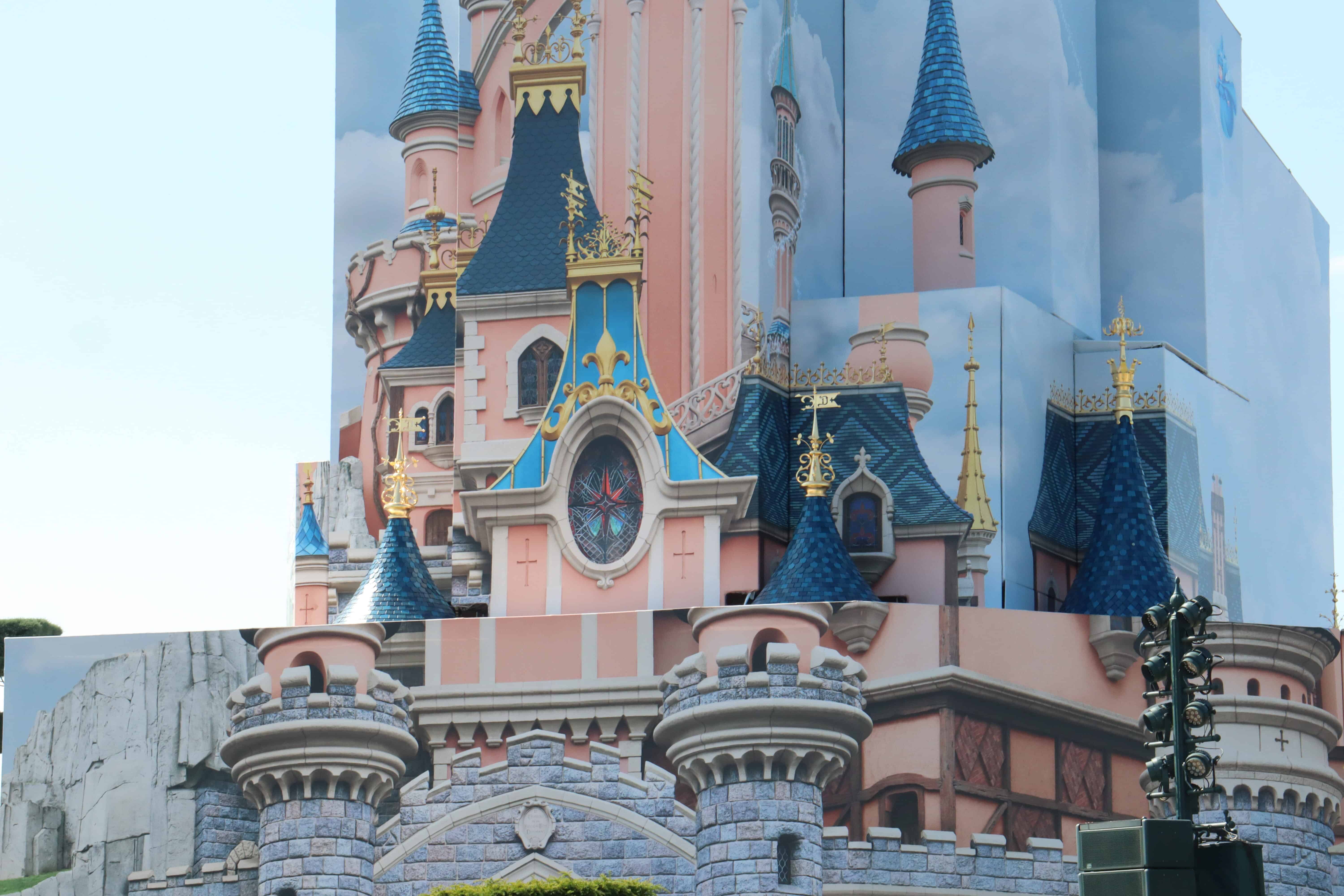 Photos Disneyland Paris Castle Refurbishment Travel to the Magic